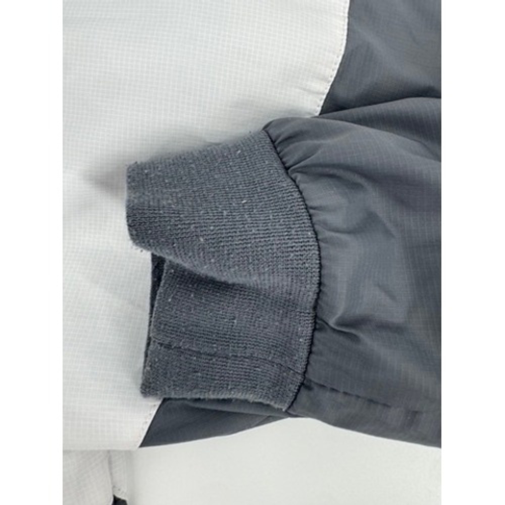 Nike Windrunner Jacket Mens Small Black White Grey Big Swoosh Full Zip Hooded - Picture 11 of 16